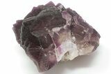 Lustrous, Stepped-Octahedral Purple Fluorite - Yiwu, China #197079-1